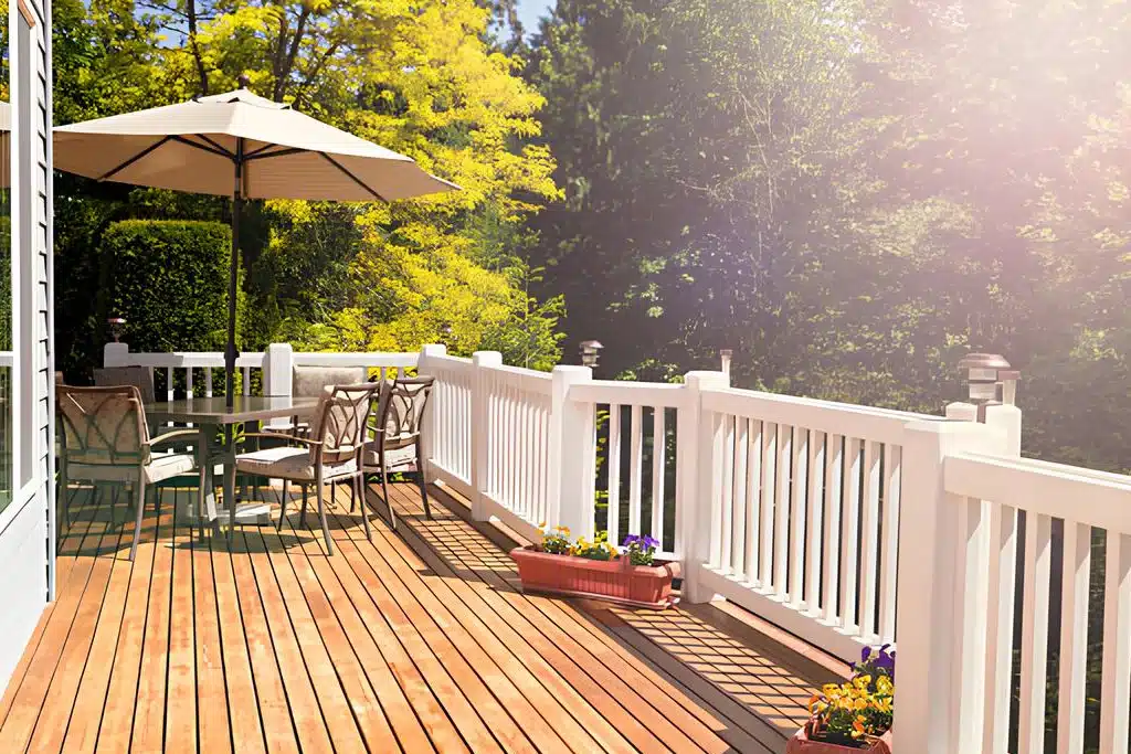 wood decking